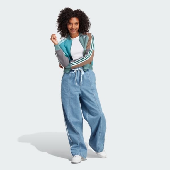 Adidas denim jeans/joggers - Picture 4 of 6